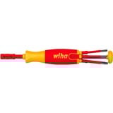 Wiha Schraubendreher mit Bit Magazin LiftUp electric rot/gelb, 7-teilig