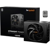 be quiet! Straight Power 12 Platinum 1200W ATX3.1, PC-Netzteil schwarz, 2x 12VHPWR, 4x PCIe, Kabel-Management, 1200 Watt