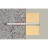 fischer Langschaftdübel DuoXpand 8x80 T  hellgrau/rot, 10 Stück
