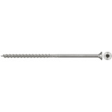 fischer Spanplattenschraube PowerFast II 6,0x140 Senkkopf TX 100 Stück, mit Teilgewinde, Edelstahl A2