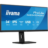 iiyama ProLite XUB3493WQSU-B6, LED-Monitor 86.7 cm (null Zoll), schwarz (matt), QHD, IPS, 120 Hz, HDMI, 120Hz Panel