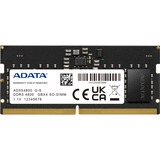 ADATA SO-DIMM 8 GB DDR5-4800   ECC, Arbeitsspeicher schwarz, AD5S48008G-S, Premier