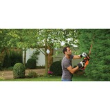 BLACK+DECKER Akku-Heckenschere GTC18504PC, 18 Volt orange/schwarz, Li-Ionen Akku 4,0 Ah