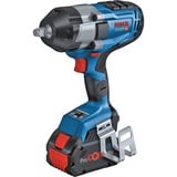 Bosch PRO Akku-Schlagschrauber BITURBO GDS 18V-1000 C Professional, 18Volt blau/schwarz, 2x Akku ProCORE18V 8,0Ah, Bluetooth Modul, 1/2", in L-BOXX