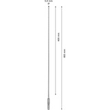 Bosch Professional EXPERT Hammerbohrer SDS-plus-7X, Ø 5mm Arbeitslänge 400mm