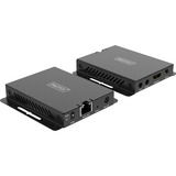 Digitus 4K HDMI Extender Set, HDMI Verlängerung schwarz,  4K/120Hz, 30m