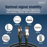 Digitus Patchkabel Cat 8.1 S-FTP 3 Meter schwarz