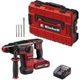 EINHELL Professional Akku-Bohrhammer TP-HD 18/28 Li BL+4, 18Volt rot/schwarz, Li-Ion Akku 3,0 Ah, 4-teiliges Zubehör-Set, E-Case S