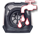 EINHELL TE-HV 18/06 Solo, Handstaubsauger rot/schwarz, ohne Akku und Ladegerät