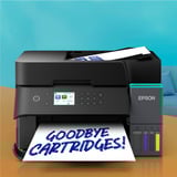 Epson EcoTank ET-3950, Multifunktionsdrucker schwarz, Scan, Kopie, USB, LAN, WLAN, Duplex (Druck)