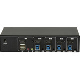 Inter-Tech IPC KVM Switch AS-41HUS, KVM-Switch 