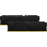 Kingston FURY DIMM 16 GB DDR5-5600 (2x 8 GB) Dual-Kit, Arbeitsspeicher schwarz, KF556C36BBEK2-16, FURY Beast, AMD EXPO