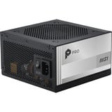 MSI PRO A1000PL PCIE5 1000W, PC-Netzteil schwarz/weiß, 1x 12-Pin High Power GPU, 3x PCIe, Kabelmanagement, 1000 Watt