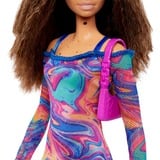 Mattel Barbie Fashionistas-Puppe mit gekrepptem Haar und Sommersprossen 