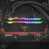 Patriot DIMM 16 GB DDR4-3600 (2x 8 GB) Dual-Kit, Arbeitsspeicher schwarz, PVSR432G360C0K, Viper Steel RGB, INTEL XMP