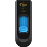 Team Group C145 16 GB, USB-Stick schwarz/blau, USB-A 3.2 Gen 1