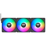 Thermaltake CT140 EX ARGB Sync PC Cooling Fan, Gehäuselüfter schwarz, 3er Pack, 140 mm