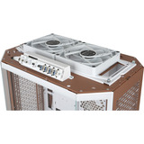 Thermaltake The Tower 600 Mocha Mousse, Tower-Gehäuse hellbraun, Tempered Glass x 3