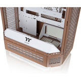 Thermaltake The Tower 600 Mocha Mousse, Tower-Gehäuse hellbraun, Tempered Glass x 3