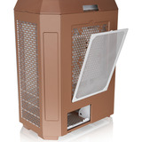 Thermaltake The Tower 600 Mocha Mousse, Tower-Gehäuse hellbraun, Tempered Glass x 3