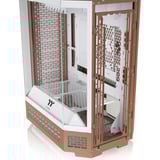 Thermaltake The Tower 600 , Tower-Gehäuse hellbraun, Tempered Glass x 3
