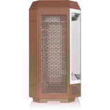 Thermaltake The Tower 600 , Tower-Gehäuse hellbraun, Tempered Glass x 3