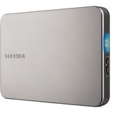 Toshiba Canvio Flex 1TB, Externe Festplatte hellsilber, USB-C / USB-A
