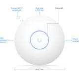 Ubiquiti U7 Long-Range, Access Point weiß