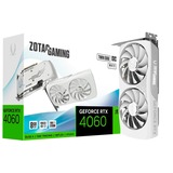 ZOTAC GeForce RTX 4060 TWIN EDGE White Edition, Grafikkarte DLSS 3, 3x DisplayPort, 1x HDMI 2.1