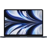 Apple MacBook Air 34,5 cm (13,6"), Notebook schwarz, 16 GB, 256 GB (256 GB SSD), M2, 8-Core GPU, macOS, Deutsch
