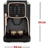 Arzum Okka Espresso Pro           , Vollautomat schwarz/bronze, 1450 Watt
