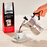 Bialetti Moka Express, Espressomaschine silber, 4 Tassen