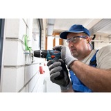 Bosch Akku-Schlagbohrschrauber GSB 12V-15 Professional, 12 Volt blau/schwarz, 2x Li-Ionen Akku 2,0Ah, 25 Bits