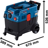 Bosch Professional GAS 12-40 MA, Nass-/Trockensauger blau/schwarz