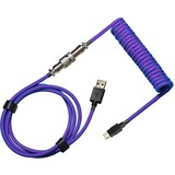 Cooler Master Spiralkabel 1,5 Meter blau/lila, für Tastaturen, mit Aviator Connector