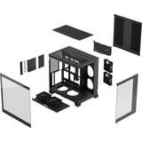 Fractal Design  Pop 2 Vision , Tower-Gehäuse schwarz, Panoramaglas