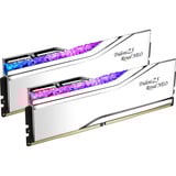 G.Skill DIMM 64 GB DDR5-6000 (2x 32 GB) Dual-Kit, Arbeitsspeicher silber, F5-6000J2636H32GX2-TR5NS, Trident Z5 Royal Neo, AMD EXPO