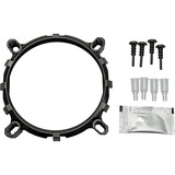 Inter-Tech 4P90 BULK, CPU-Kühler silber/schwarz, 92 mm