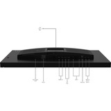 Lenovo ThinkVision P32pz-30, LED-Monitor 80 cm (31.5 Zoll), schwarz, UltraHD/4K, IPS, Mini-LED, USB4