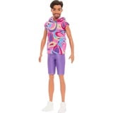 Mattel Barbie Fashionistas Ken-Puppe #227 brünette Modepuppe im Totally Hair Look 