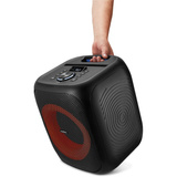 Medion Life S61991 Partylautsprecher schwarz, Bluetooth, Lichteffekte, Karaoke