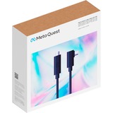 Meta Quest Link-Kabel schwarz, 5 Meter, für Meta Quest 2/3/3S/Pro
