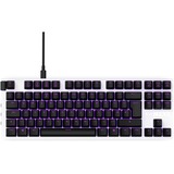 NZXT FUNCTION TENKEYLESS, Gaming-Tastatur weiß/schwarz, DE-Layout, Gateron Red, Hot-Swap