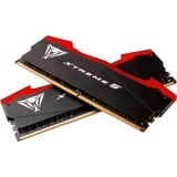 Patriot DIMM 32 GB DDR5-7600 (2x 16 GB) Dual-Kit, Arbeitsspeicher schwarz, PVX532G76C36K, Viper Elite 5 RGB, INTEL XMP