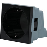 Shelly Stand Socket Adapter, Steckdose schwarz