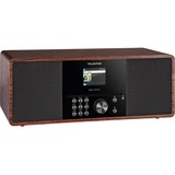 TELESTAR DIRA S24 CD, Radiowecker holz/schwarz, USB, Bluetooth, DAB+
