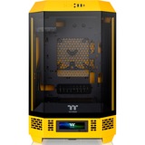 Thermaltake The Tower 300 Bumblebee, Tower-Gehäuse dunkelgelb, Tempered Glass
