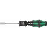 Wera Bit-Satz Kraftform Kompakt 27 Set 1, mit Handhalter schwarz/grün, 7-teilig, integriertes Magazin