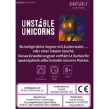 Asmodee Unstable Unicorns - Regenbogen-Apokalypse Erweiterungsset, Kartenspiel Erweiterung