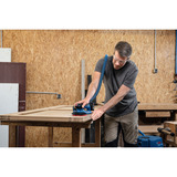 Bosch Akku-Exzenterschleifer GEX 12V-150-3 Professional solo, 12Volt blau/schwarz, ohne Akku und Ladegerät, in L-BOXX